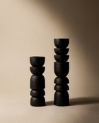Totem Black Candle Pillar (small) by Home Like That