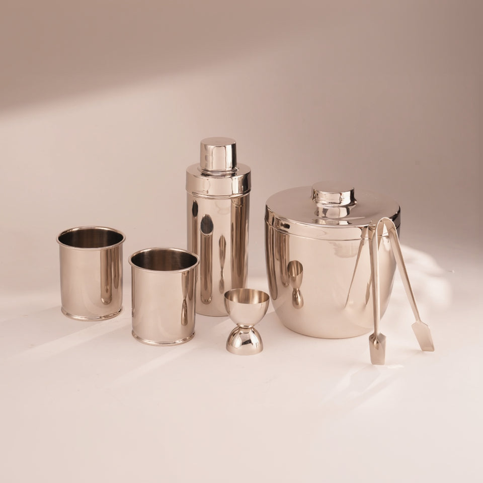 Chrome Bar Set