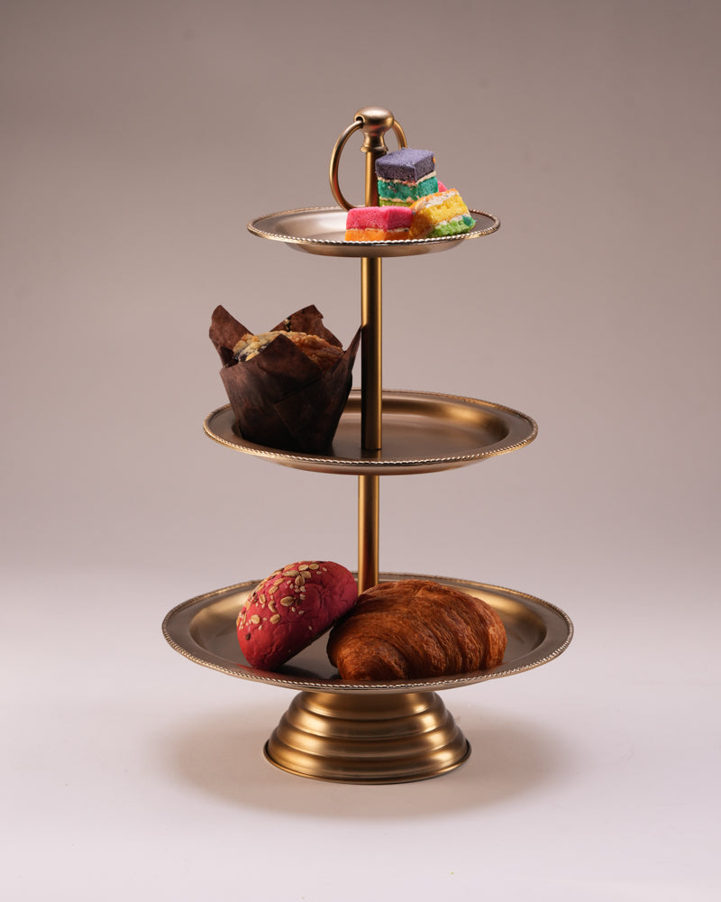 Matt Gold 3 Tier Stand